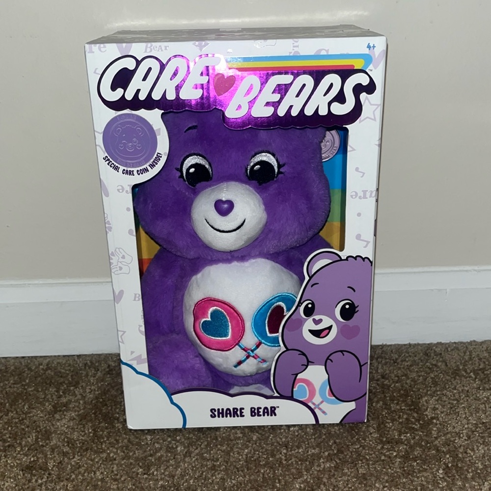 Care Bears Share Bear 2020 (Box and coin included)
